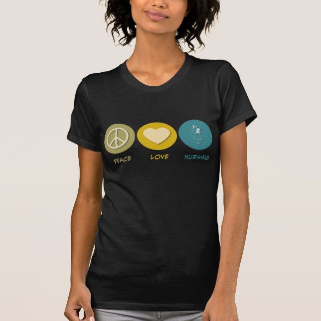 FriedensLiebe-Pflege T-Shirt (Vorderseite)