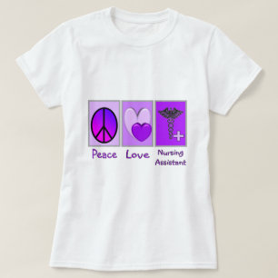 FriedensLiebe-pflegenassistent T-Shirt