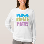 FriedensLiebe Pilates T-Shirt<br><div class="desc">FriedensLiebe Pilates…, was sonst Sie im Leben brauchen? Perfektes Geschenk für irgendeinen pilates Süchtigen. Es ist nicht, wenn Sie in den pilates ausgebildet werden, Sie unterrichtet eine pilates Klasse an einer lokalen Turnhalle oder an einem Wellness-Center von Bedeutung, tun Sie pilates in Ihrem Wohnzimmer beim Aufpassen eines dvd, um zu...</div>