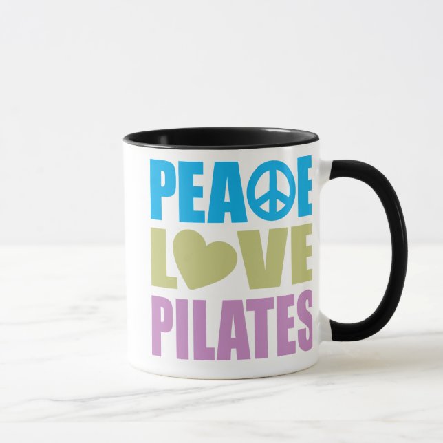 FriedensLiebe Pilates Tasse (Rechts)