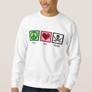 FriedensLiebe-Piraten Sweatshirt