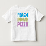 FriedensLiebe-Pizza Kleinkind T-shirt<br><div class="desc">FriedensLiebe-Pizza…, was sonst Sie im Leben brauchen? Perfektes Geschenk für irgendeinen Pizzasüchtigen. Sie ist nicht, wenn Sie ein beruflicher Pizzahersteller sind, Sie ist ein wettbewerbsfähiges Pizzateig tosser von Bedeutung, arbeiten Sie an einem Pizzagelenk, Sie die Liebe, die neue Aromen der Pizza schafft, träumen Sie über Käse, Wurst, Pepperonis, Pilze, grüne...</div>