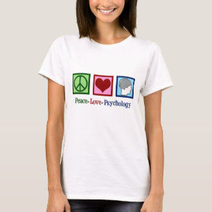 FriedensLiebe-Psychologie-niedlicher Psychologe T-Shirt