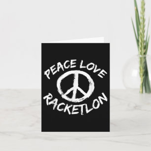Friedensliebe Racketlon Sagen Design Racketlon Spi Karte
