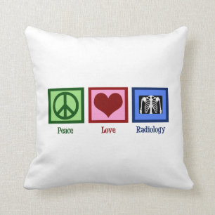 FriedensLiebe-Radiologie Kissen
