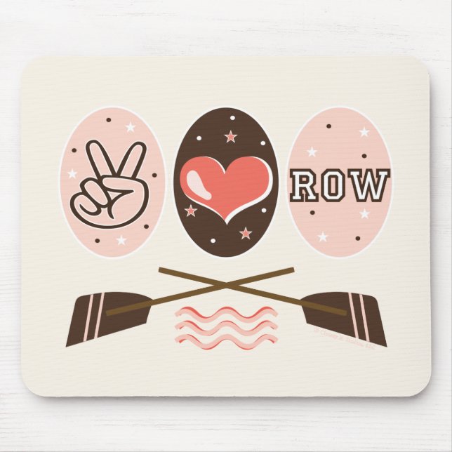 FriedensLiebe-Reihe Mousepad (Vorne)