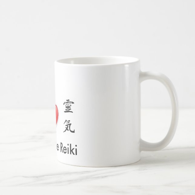 FriedensLiebe Reiki Tasse (Rechts)