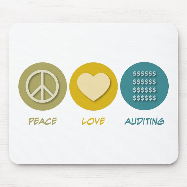 FriedensLiebe-Revidierung Mousepad (Vorne)