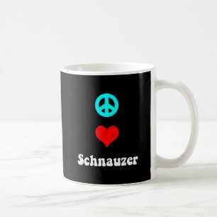 FriedensLiebe Schnauzer Kaffeetasse