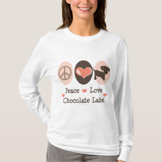 FriedensLiebe-Schokoladen-LabradoreHoodie T-Shirt