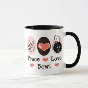 FriedensLiebe-Schüssel-Neuheits-Tasse Tasse
