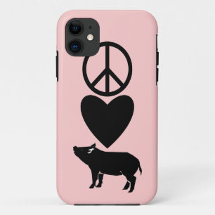FriedensLiebe-Schweine iPhone 5 kaum dort Fall Case-Mate iPhone Hülle