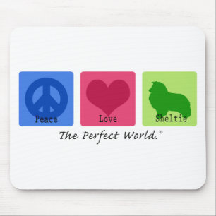 FriedensLiebe Sheltie Mousepad