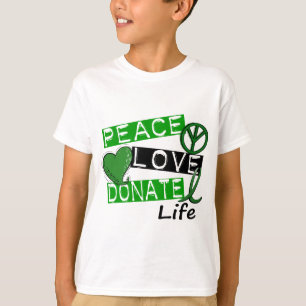 FRIEDENSLiebe SPENDEN DAS LEBEN T-Shirt
