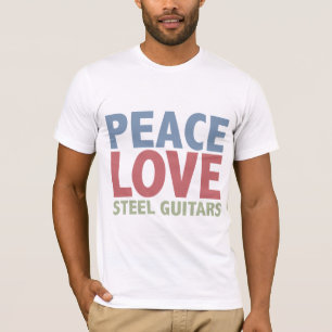 FriedensLiebe-Stahlgitarren T-Shirt