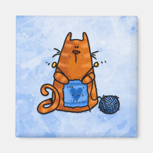 FriedensLiebe-Strick Magnet