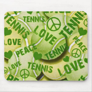 FriedensLiebe-Tennis Mousepad