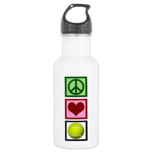 FriedensLiebe-Tennis Trinkflasche