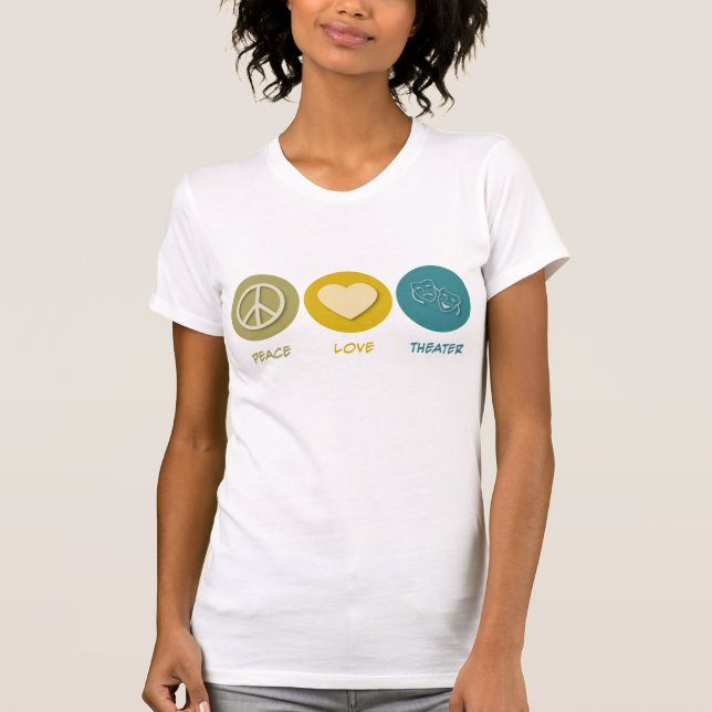 FriedensLiebe-Theater T-Shirt (Vorderseite)
