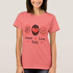 FriedensLiebe-Tofu-Wecker-T-Shirt T-Shirt
