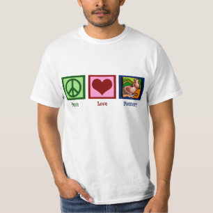 FriedensLiebe-Tonwaren T-Shirt