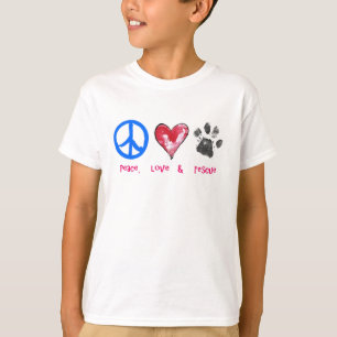 FriedensLiebe u. Rettung T-Shirt