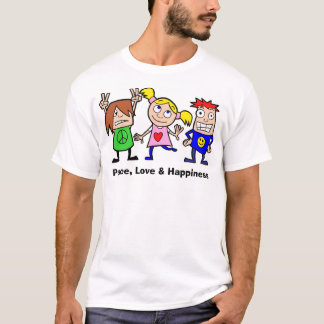 FriedensLiebe und -glück T-Shirt