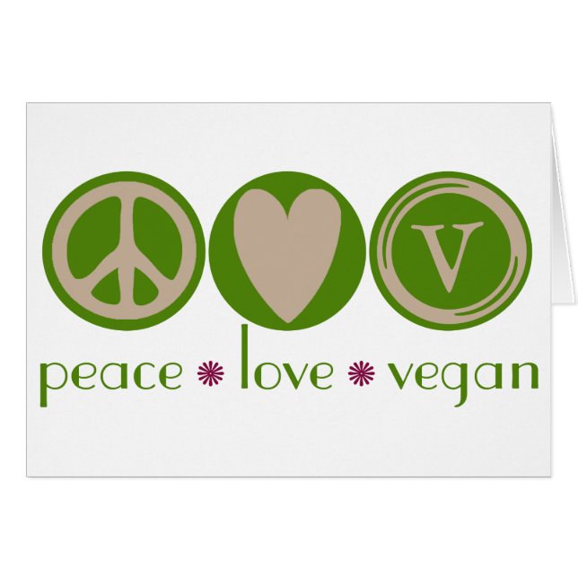 FriedensLiebe vegan (Vorderseite (Horizontal))