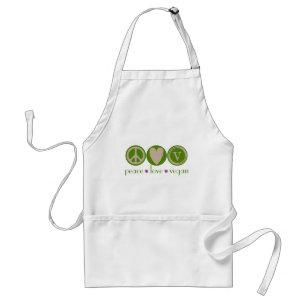 FriedensLiebe vegan Schürze