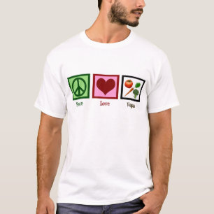 FriedensLiebe vegan T-Shirt