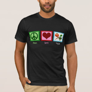 FriedensLiebe vegan T-Shirt