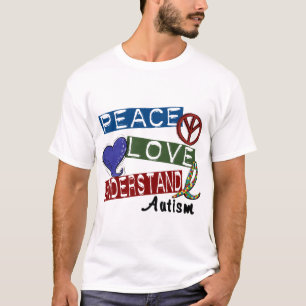 FRIEDENSLiebe VERSTEHEN AUTISMUS T-Shirt
