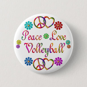 FRIEDENSLiebe-VOLLEYBALL Button