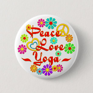 FRIEDENSLiebe Yoga Button