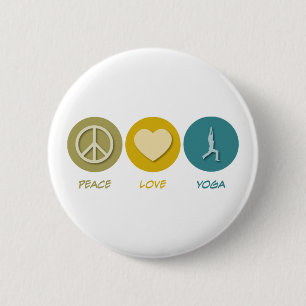 FriedensLiebe-Yoga Button