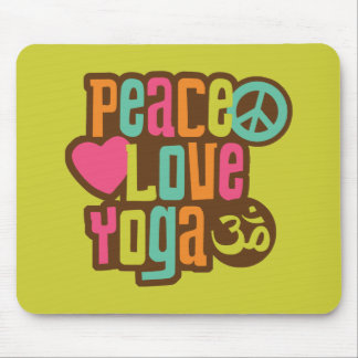 FriedensLiebe-Yoga Mousepad