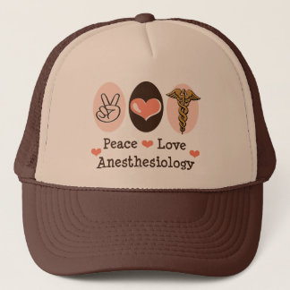 FriedensLiebeanesthesiology-Hut Truckerkappe
