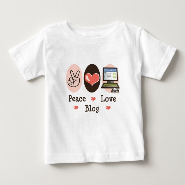FriedensLiebeblog-Baby-T - Shirt (Vorderseite)