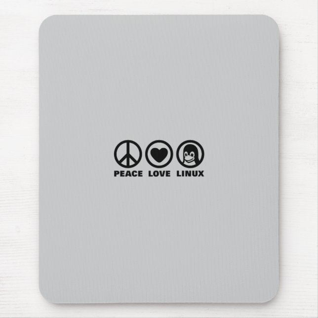 FriedensLiebeLinux Mousepad (Vorne)