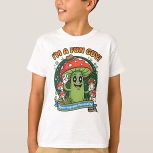 Friedensliebendes Pilz-T-Shirt – „Ich bin ein lust T-Shirt