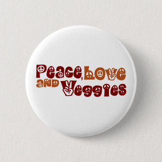 FriedensLiebeVeggies Button