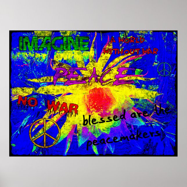 Friedensmauer Poster (Vorne)