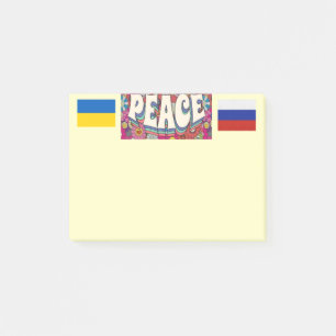 Friedensnachmitteilungen Post-it Klebezettel