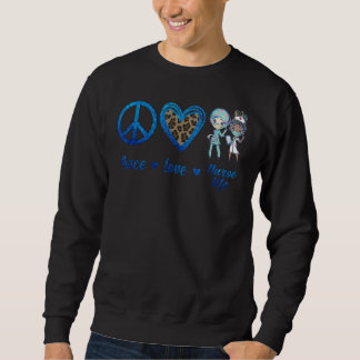 Friedensnobelwoche Liebe Krankenschwester Niedlich Sweatshirt