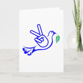 Friedensnom-Karte Feiertagskarte