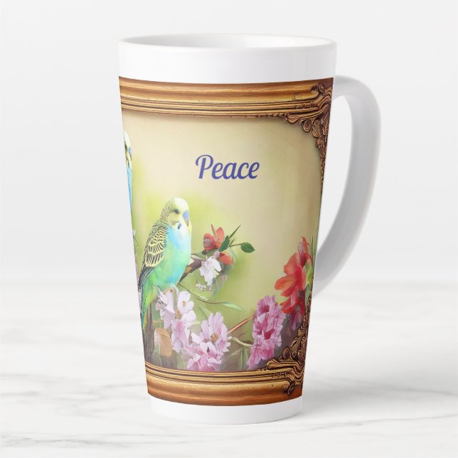 Friedensparakeets Milchtasse (Rechte Ecke)