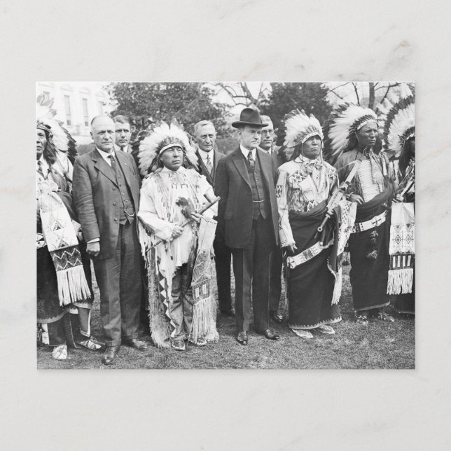 Friedenspfeife, 1905 postkarte (Vorderseite)