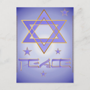 Friedenspostkarte Postkarte