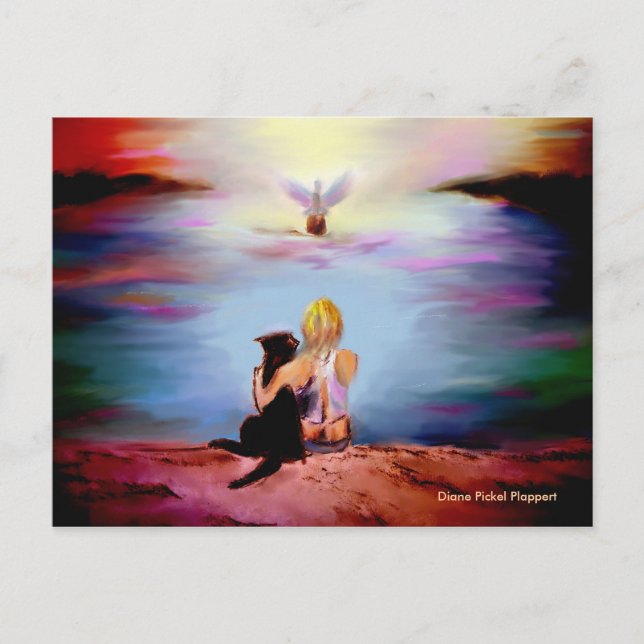 Friedenspostkarte Postkarte (Vorderseite)