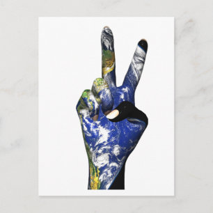 Friedenspostkarte Postkarte